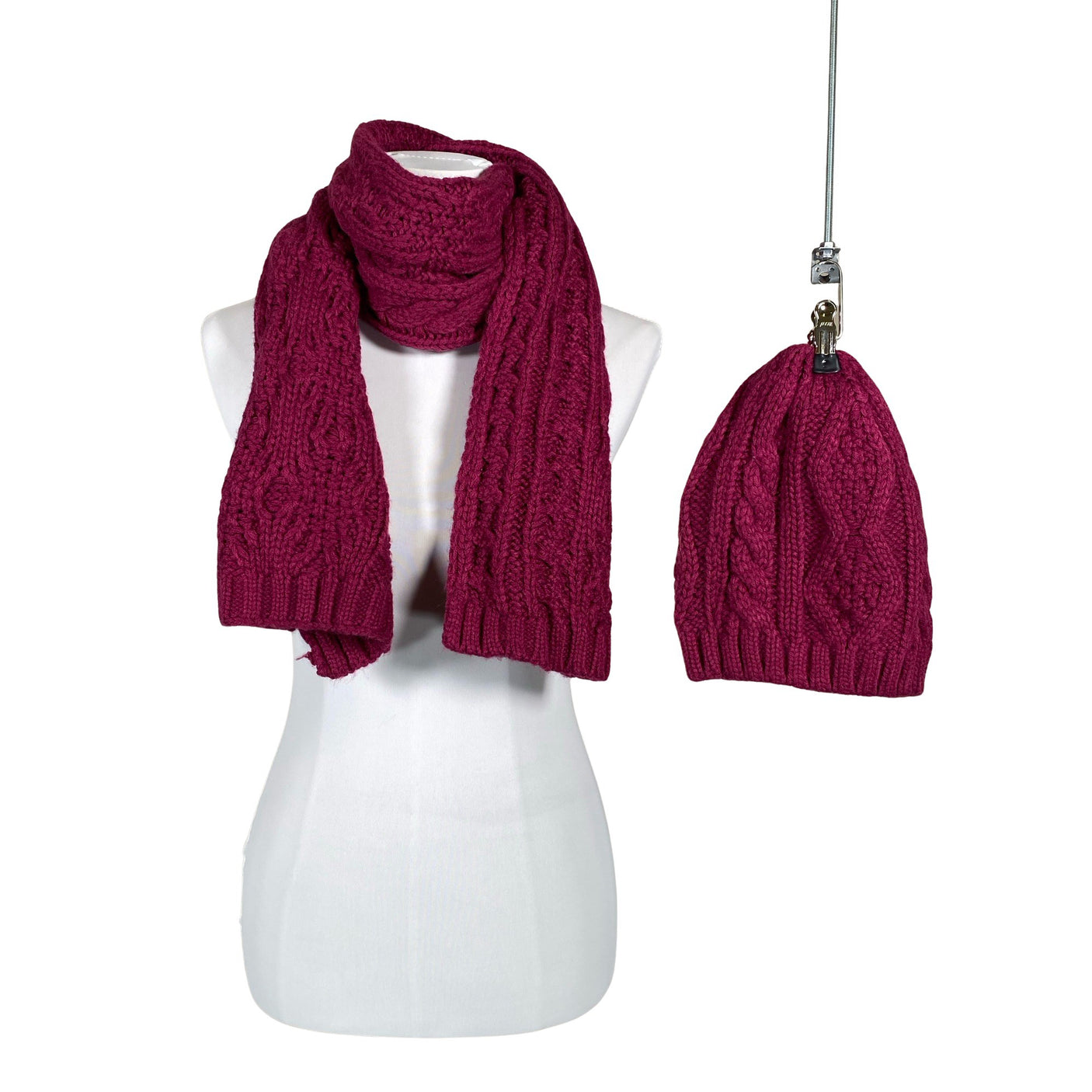 Unisex Benetton - Winter beanie, size 52 - 54 cm - Violet (1)