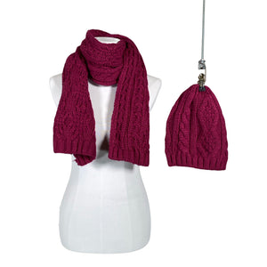 Unisex Benetton - Winter beanie, size 52 - 54 cm - Violet (1)