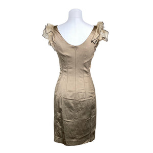 Unisex InWear - Party dress, size 36 - Beige (2)