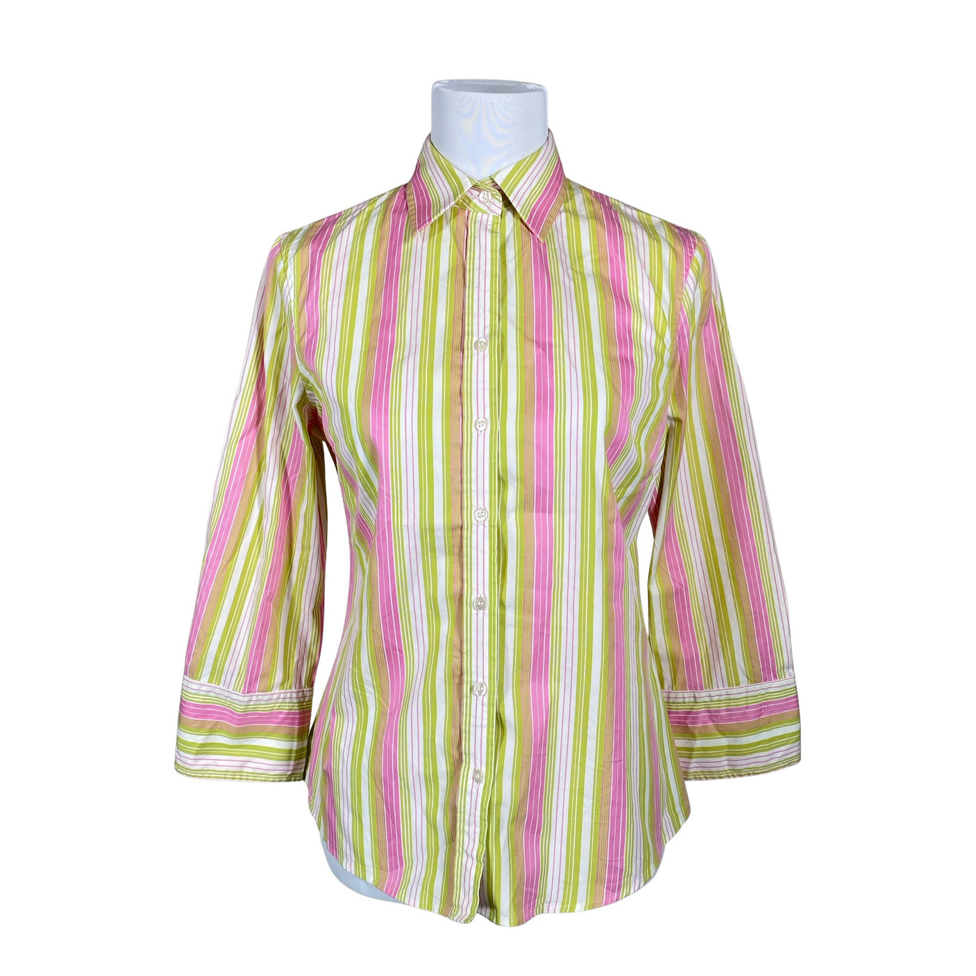 Unisex Hawes & Curtis - Collared shirt, size 38 - Green (1)