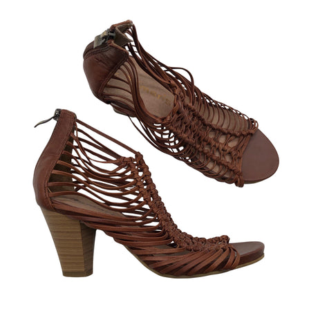 Unisex Tamaris - Heeled sandals, size 38 - Brown ()