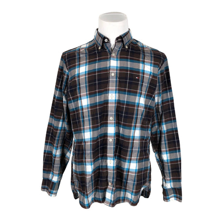 Unisex Tommy Hilfiger - Collared shirt, size L - Brown ()