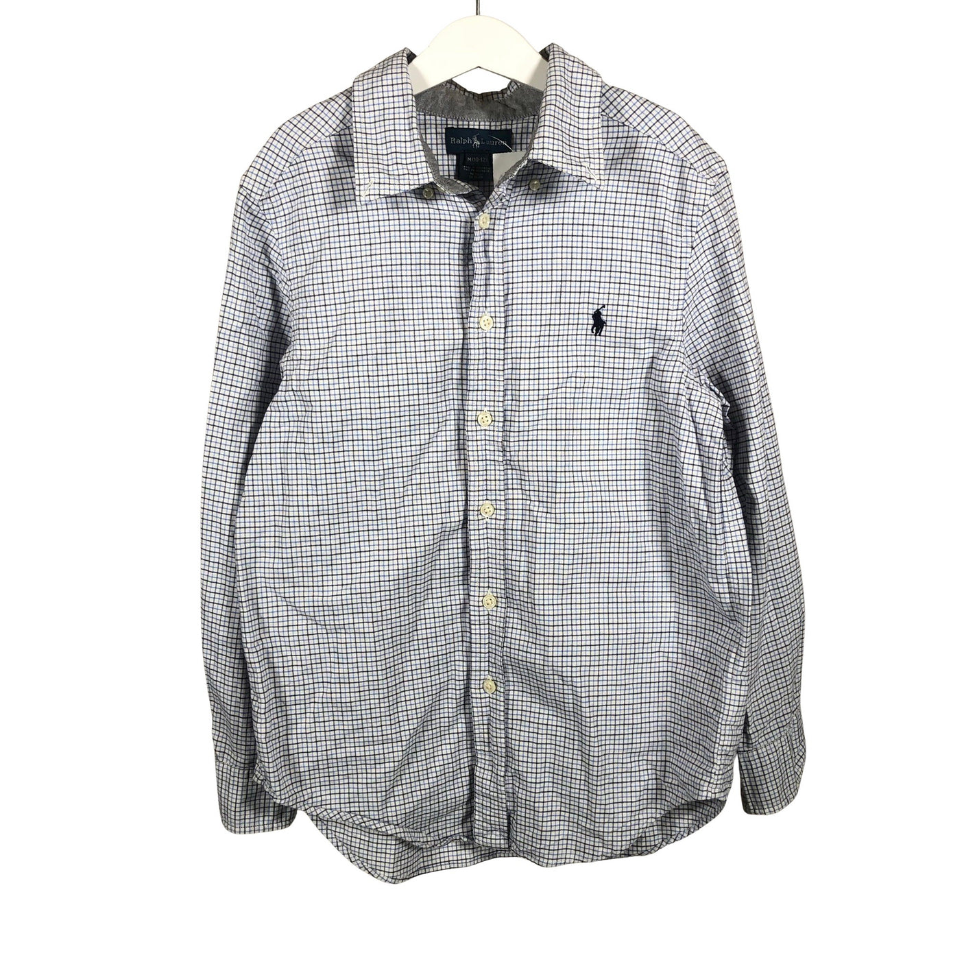 Unisex Polo Ralph Lauren - Collared shirt, size 140 - 146 - Light blue (1)