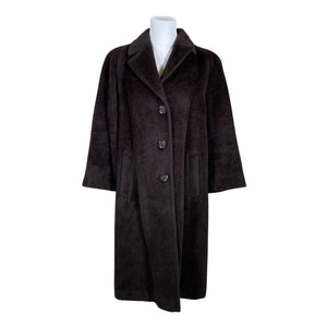 Unisex Manuela Conti - Wool coat, size 36 - Brown (1)