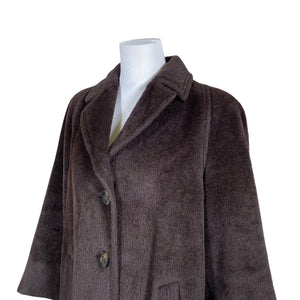 Unisex Manuela Conti - Wool coat, size 36 - Brown (3)