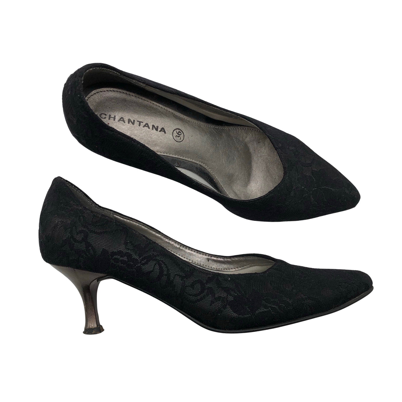 Unisex Chantana - Evening high heels, size 36 - Black (1)