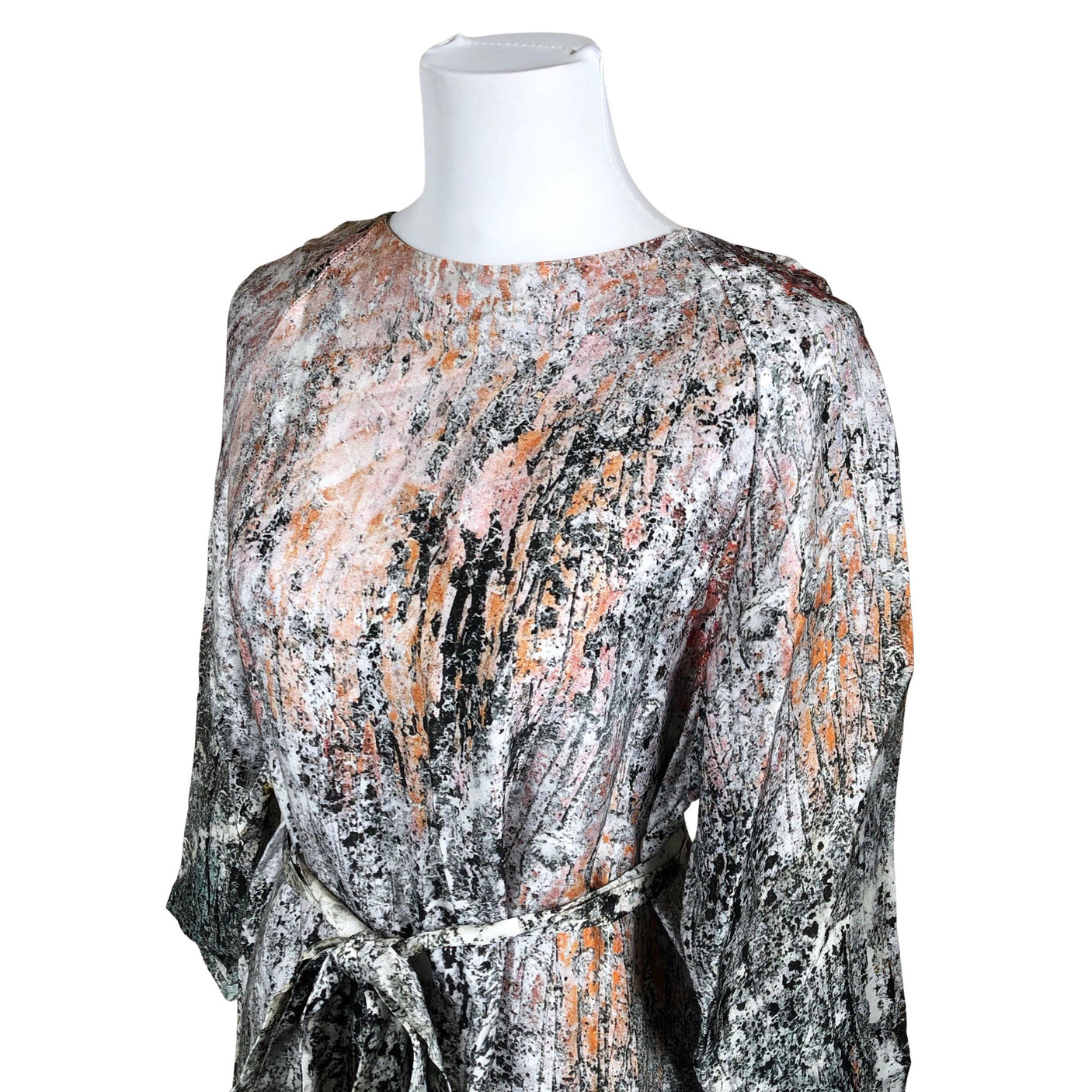 Unisex Hálo - Schiffon dress, size 38 - Gray (3)