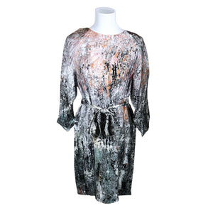 Unisex Hálo - Schiffon dress, size 38 - Gray (1)