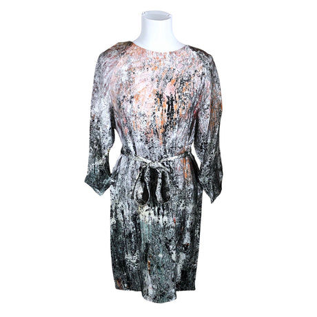 Unisex Hálo - Schiffon dress, size 38 - Gray ()