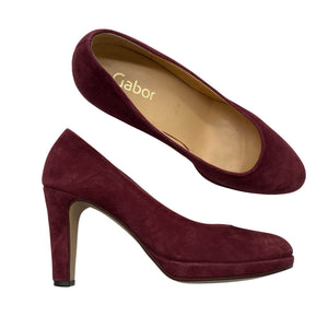 Unisex Gabor - High heels, size 37 - Wine red (1)