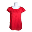 Unisex s.Oliver - Short-sleeved blouse, size 36 - Red ()
