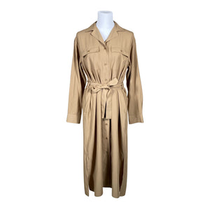 Unisex Uniqlo - Schiffon dress, size 38 - Beige (1)
