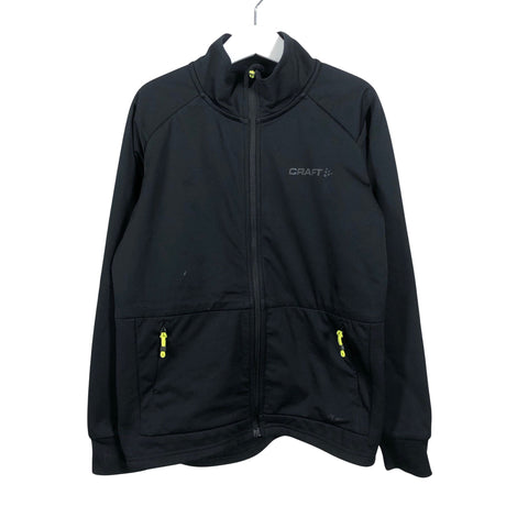Unisex Craft - Soft shell jacket, size 134 - 140 - Black ()