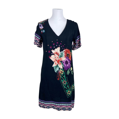 Unisex Desigual - Schiffon dress, size 36 - Black ()