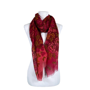 Unisex Gudrun Sjöden - Scarf, size Midi - Red (1)