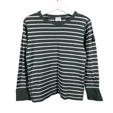 Unisex Polarn O. Pyret - Tricot shirt, size 116 - 122 - Green ()
