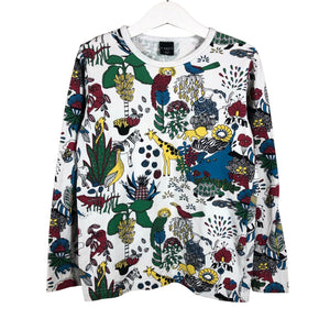 Unisex Aarrelabel - Tricot shirt, size 122 - 128 - White (1)
