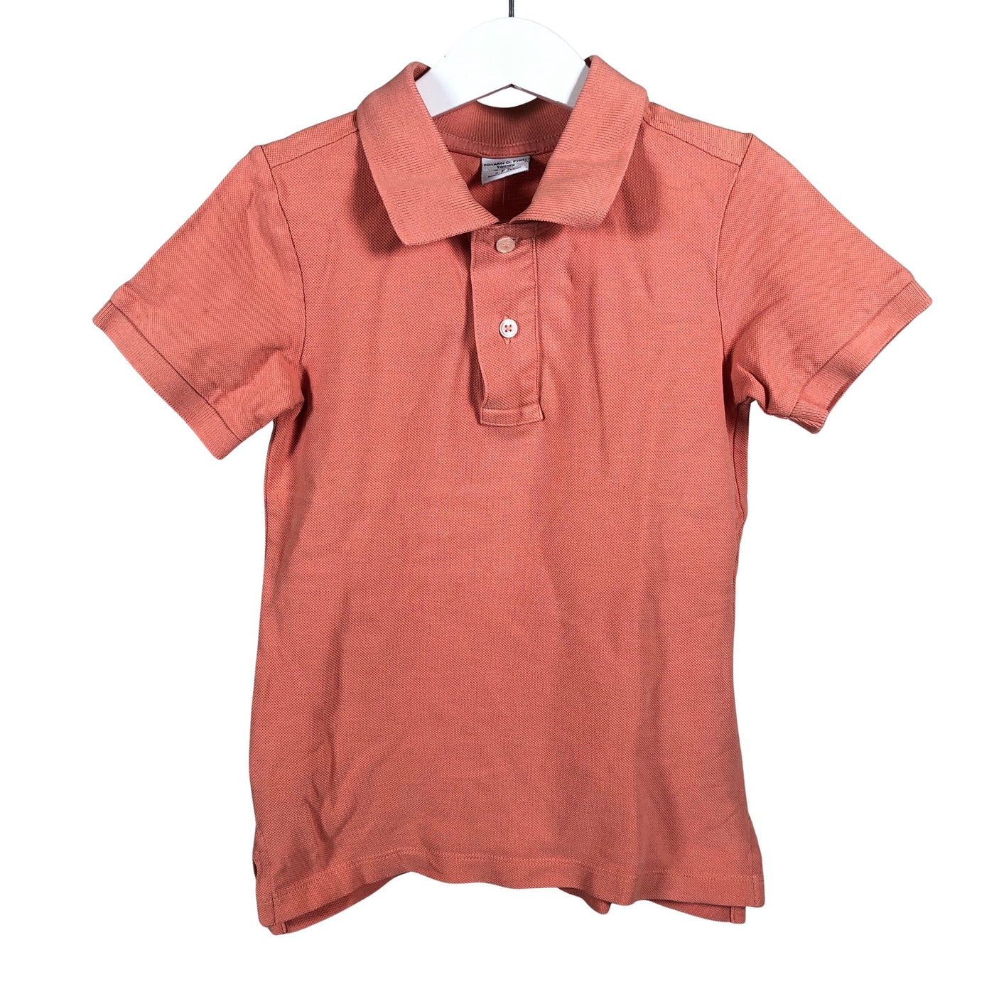 Unisex Polarn O. Pyret - Polo shirt, size 116 - 122 - Orange (1)