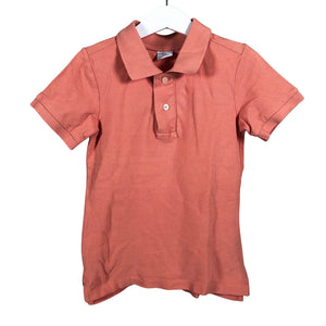 Unisex Polarn O. Pyret - Polo shirt, size 116 - 122 - Orange (1)