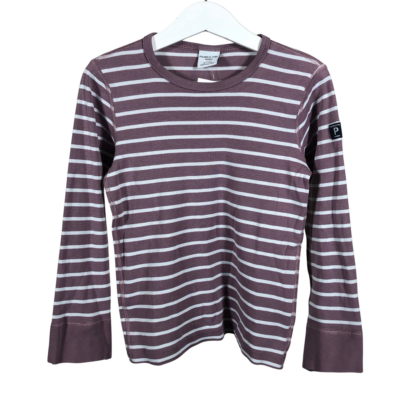 Unisex Polarn O. Pyret - Tricot shirt, size 110 - 116 - Orange (1)