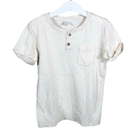 Unisex Lindex - T-shirt, size 110 - 116 - Beige ()