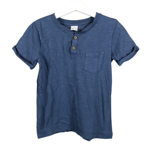 Unisex Lindex - T-shirt, size 110 - 116 - Blue (1)