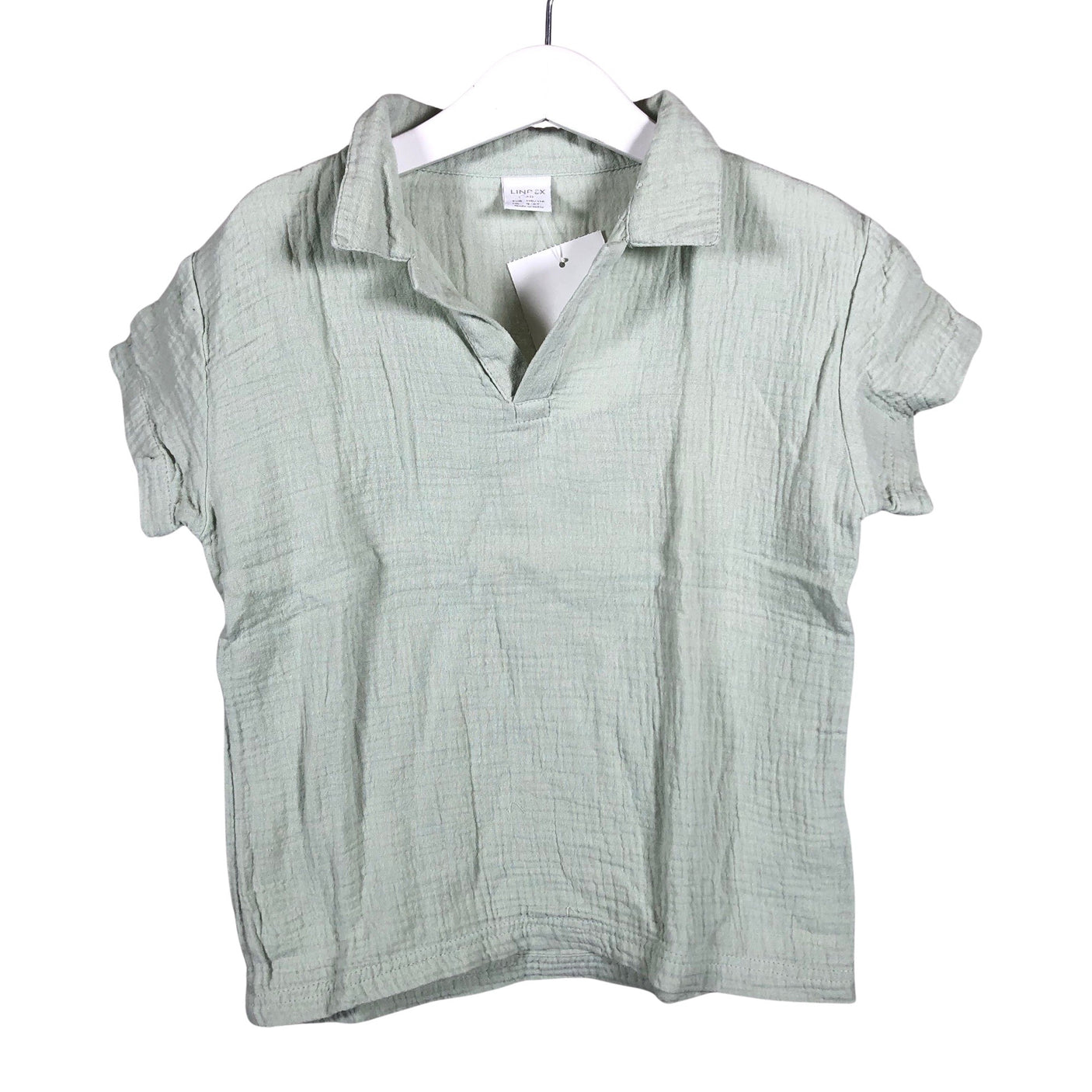 Unisex Lindex - T-shirt, size 110 - 116 - Green (1)