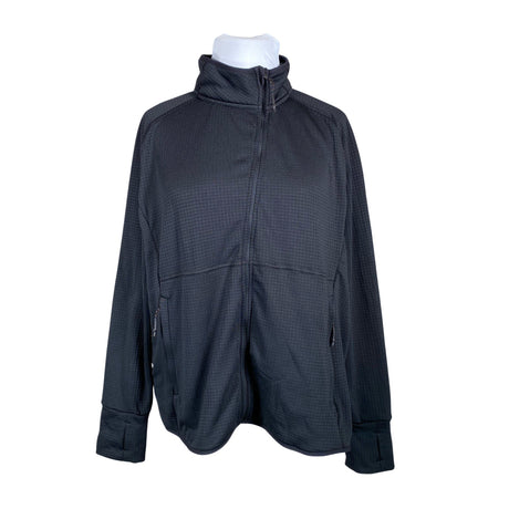 Unisex Áhkká - Fleece jacket, size 54 - Black ()