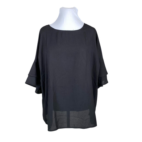 Unisex Capsule - Short-sleeved blouse, size 52 - Black ()