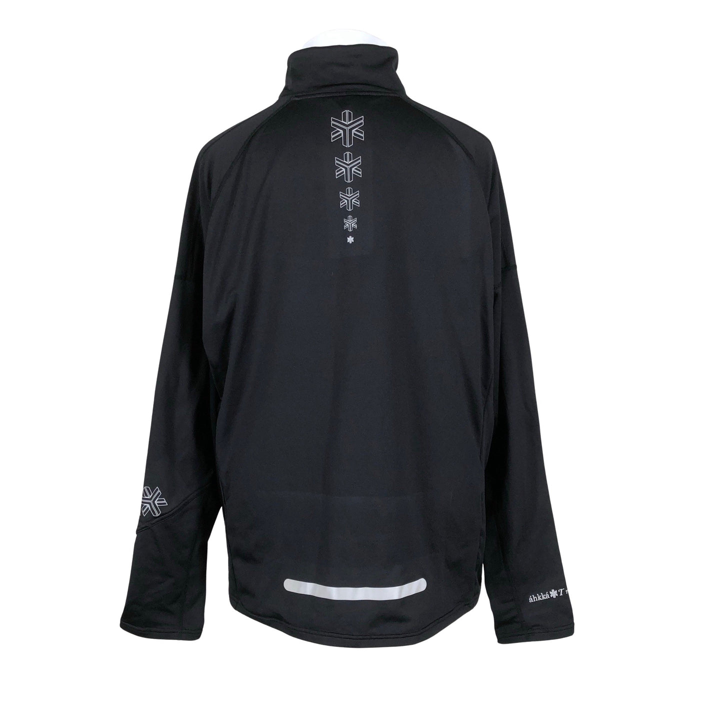 Unisex Áhkká - Sports shirt, long sleeve, size 52 - Black (2)