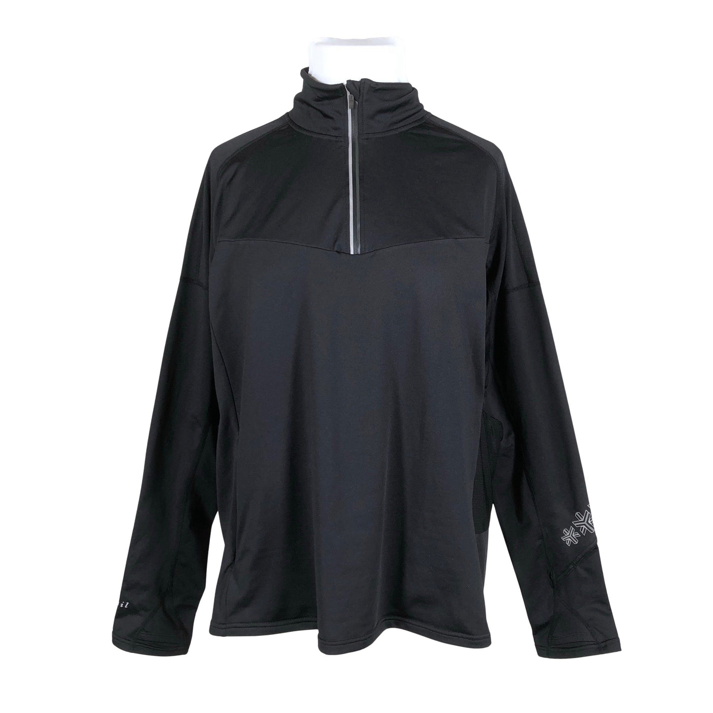 Unisex Áhkká - Sports shirt, long sleeve, size 52 - Black (1)