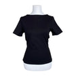 Unisex Selected - Short-sleeved blouse, size 38 - Black ()