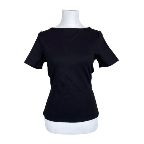 Unisex Selected - Short-sleeved blouse, size 38 - Black ()
