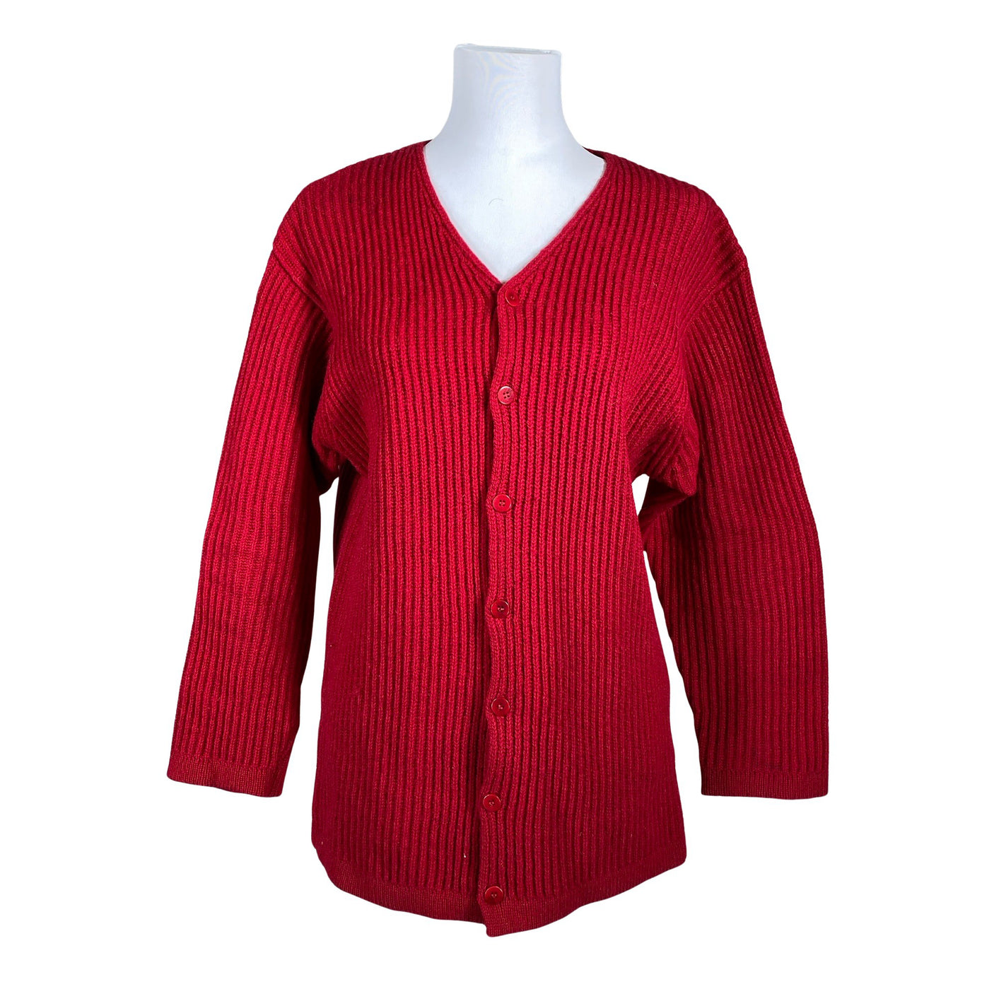 Unisex Jackpot - Cardigan, size 40 - Red (1)