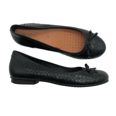 Unisex Ecco - Ballerinas, size 39 - Black ()