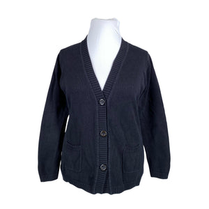 Unisex Classic Line - Cardigan, size 42 - Black (1)