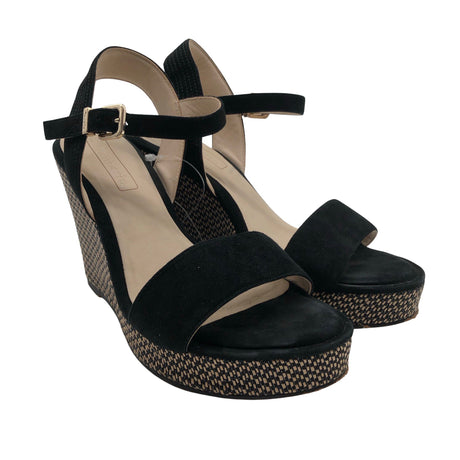 Unisex Tamaris - Wedge sandals, size 37 - Black (2)