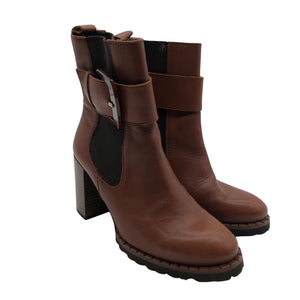 Unisex Kess - Ankle boots, size 37 - Brown (2)