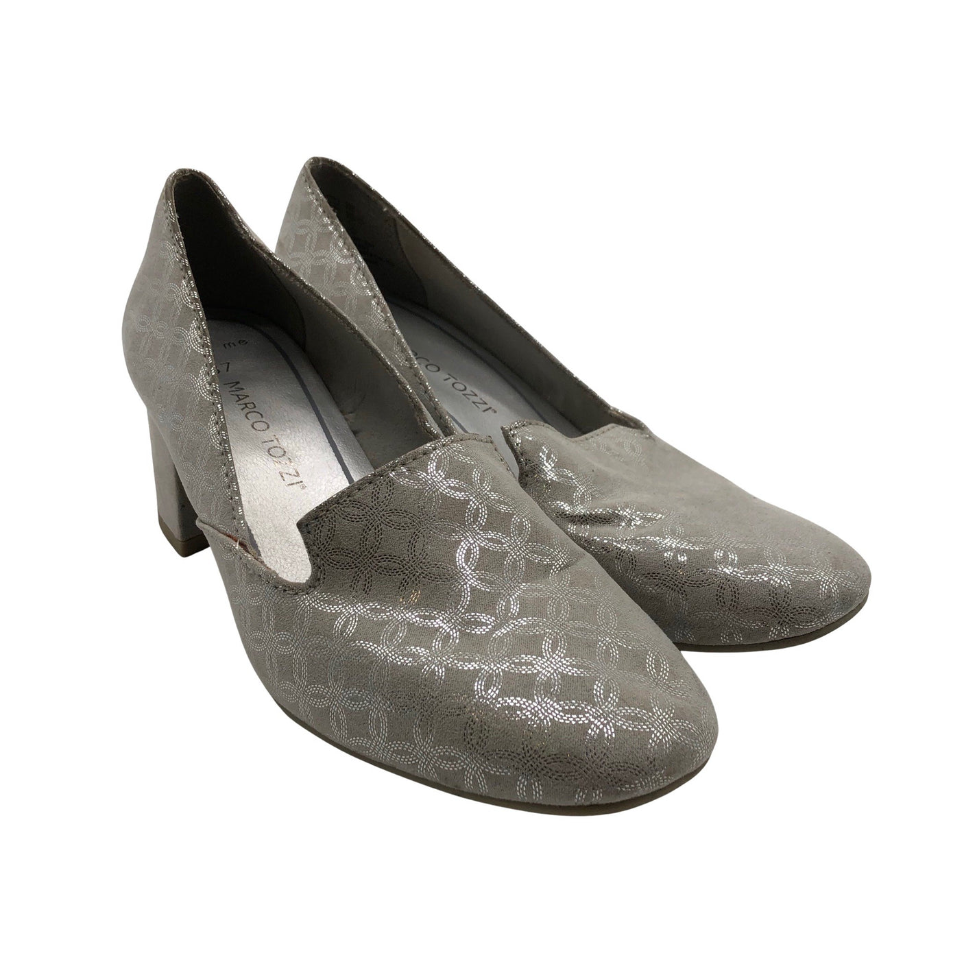 Unisex Marco Tozzi - High heels, size 37 - Gray (2)
