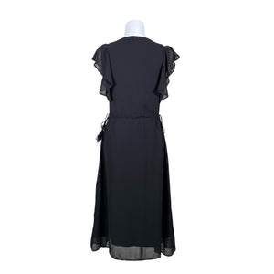 Unisex Desigual - Schiffon dress, size 36 - Black (2)