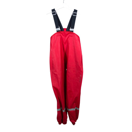 Unisex Didriksons - Rain trousers, size 128 - 134 - Red ()