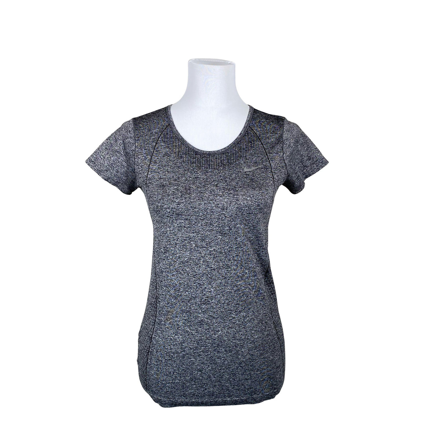 Unisex Nike - Sports shirt, short sleeve, size 38 - Gray (1)