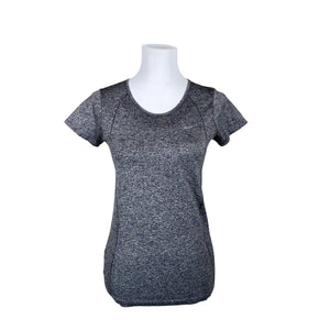 Unisex Nike - Sports shirt, short sleeve, size 38 - Gray (1)
