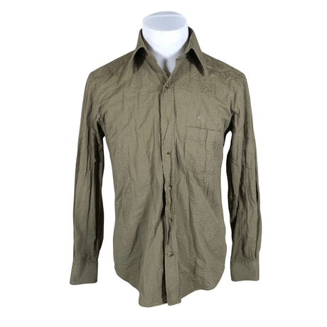 Unisex Berg & Berg - Collared shirt, size M - Green ()