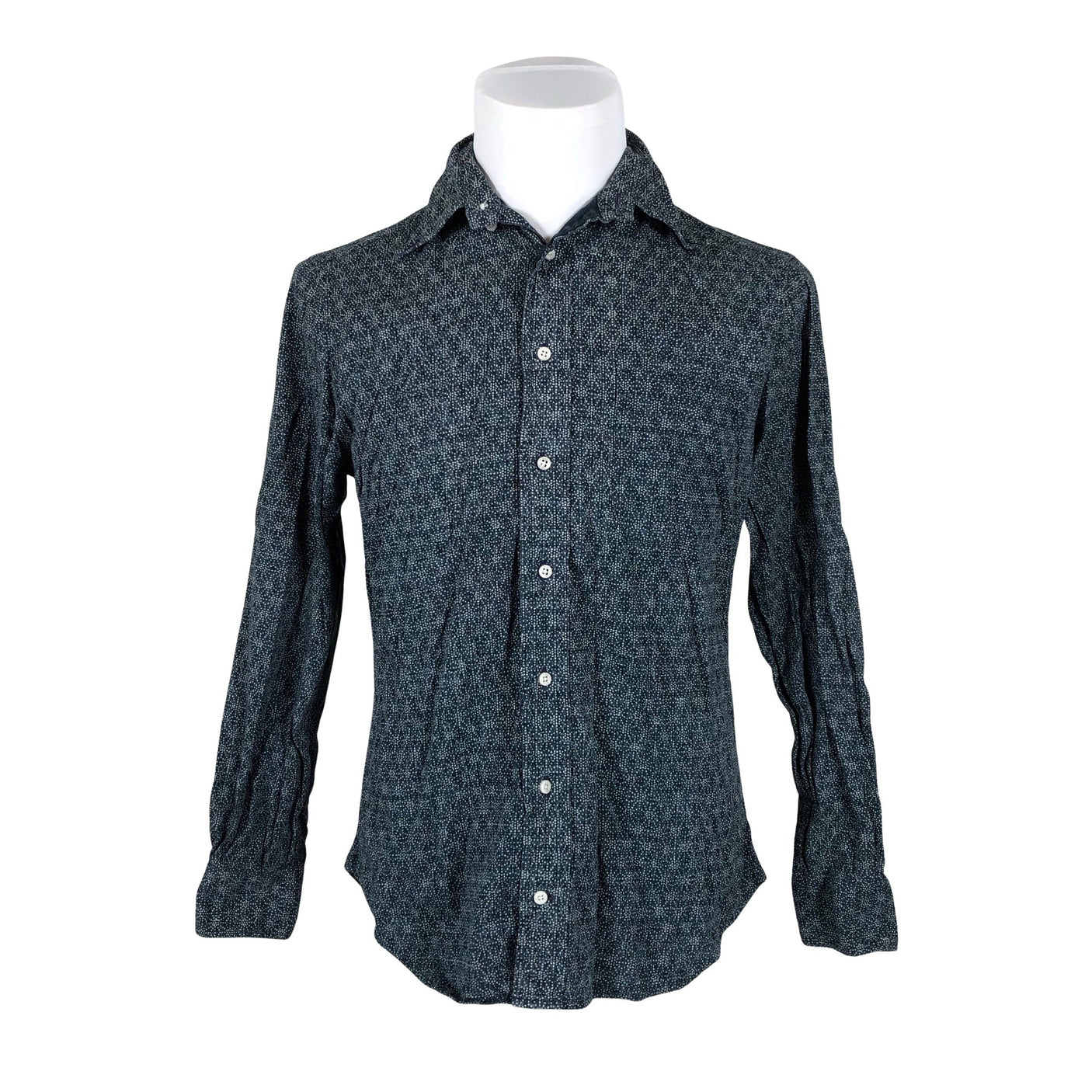 Unisex Gitman Bros. - Collared shirt, size M - Blue (1)