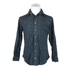 Unisex Gitman Bros. - Collared shirt, size M - Blue (1)