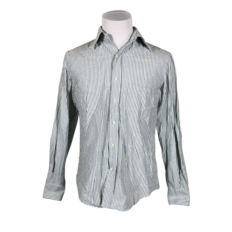 Unisex Berg & Berg - Collared shirt, size M - Green ()