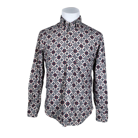Unisex Gitman Bros. - Collared shirt, size M - Beige ()