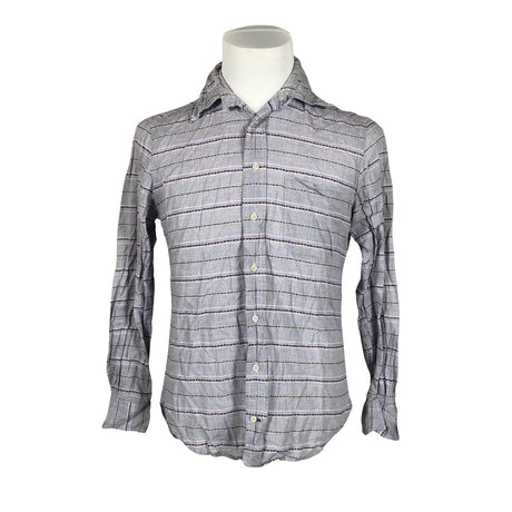 Unisex Gitman Bros. - Collared shirt, size M - Violet ()