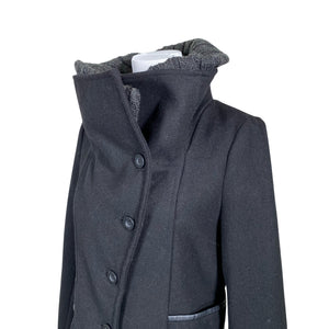 Unisex Desigual - Wool coat, size 40 - Black (3)